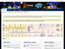 Tablet Screenshot of forums.redbana.com